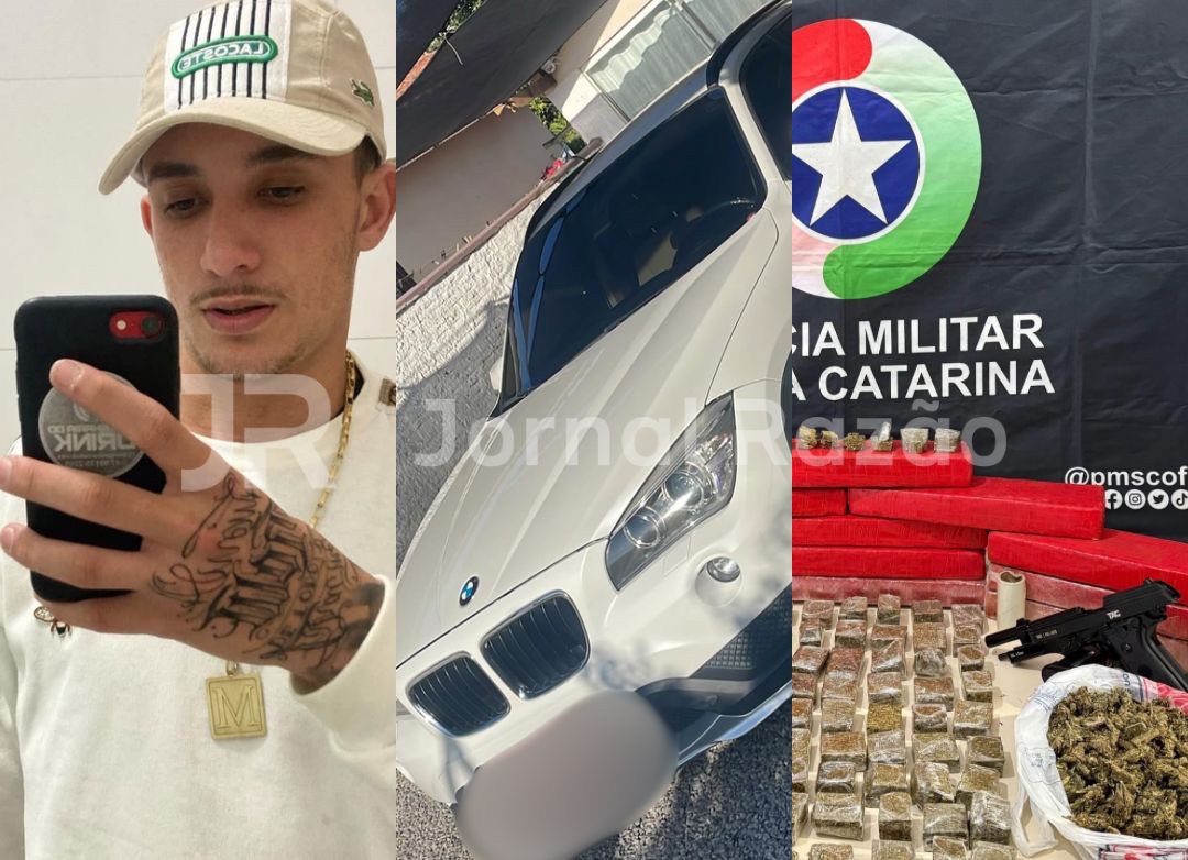 Traficante da BMW tentou comprar PMs em Tijucas para não ser preso