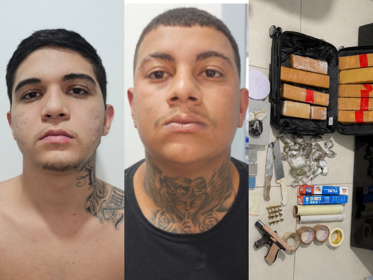 Operação da PMSC no Vale do Rio Tijucas prendeu suspeitos de tráfico com drogas e arma