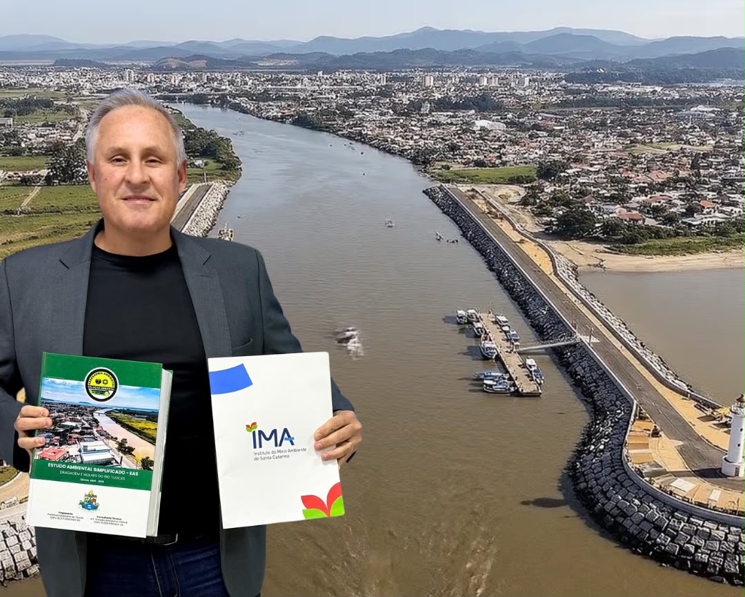 Tijucas recebeu a licença final dos molhes e quer virar potência náutica