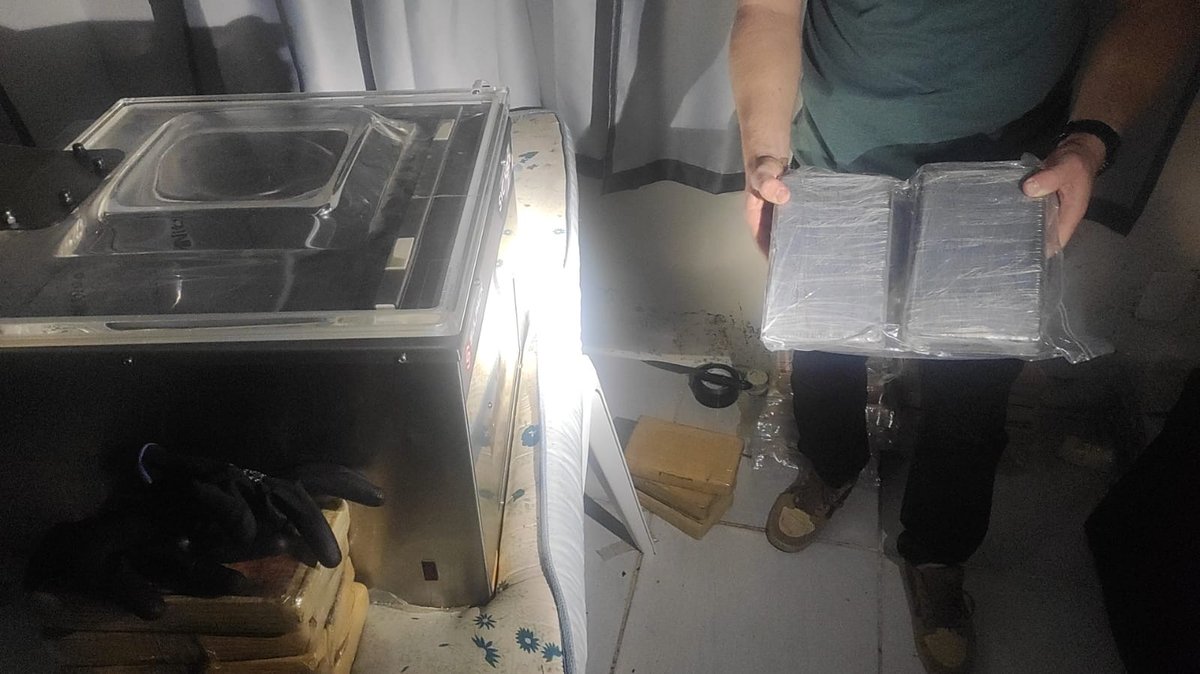 A semana começou com recorde: 3,5 toneladas de cocaína apreendidas