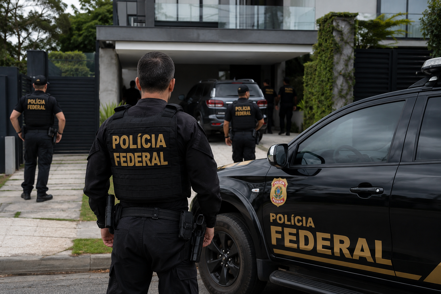 PF cumpriu mandados em SC em operação contra tráfico internacional e lavagem de dinheiro