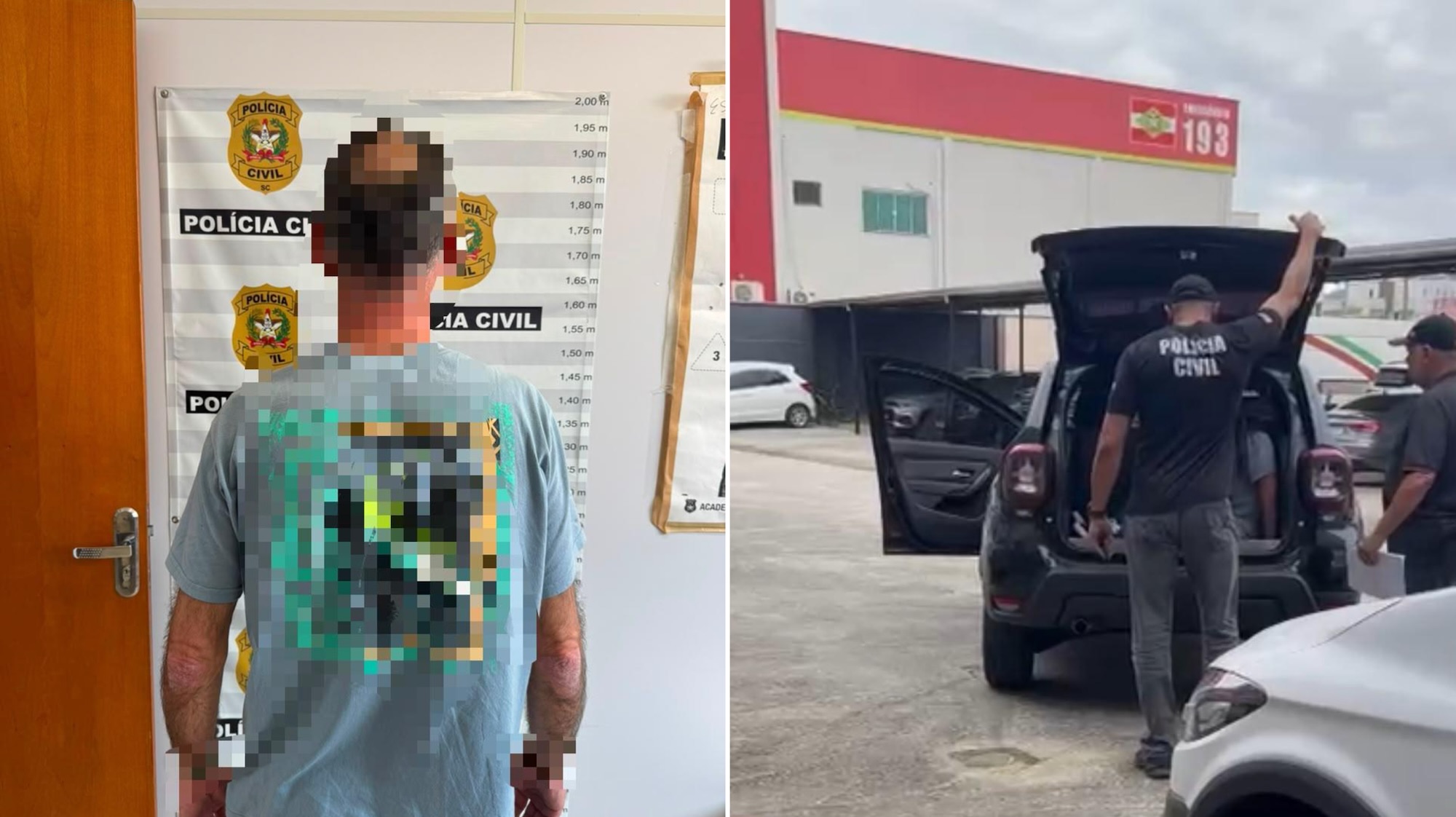 Foragido por estupro foi preso em Camboriú durante ação integrada entre SC e RS