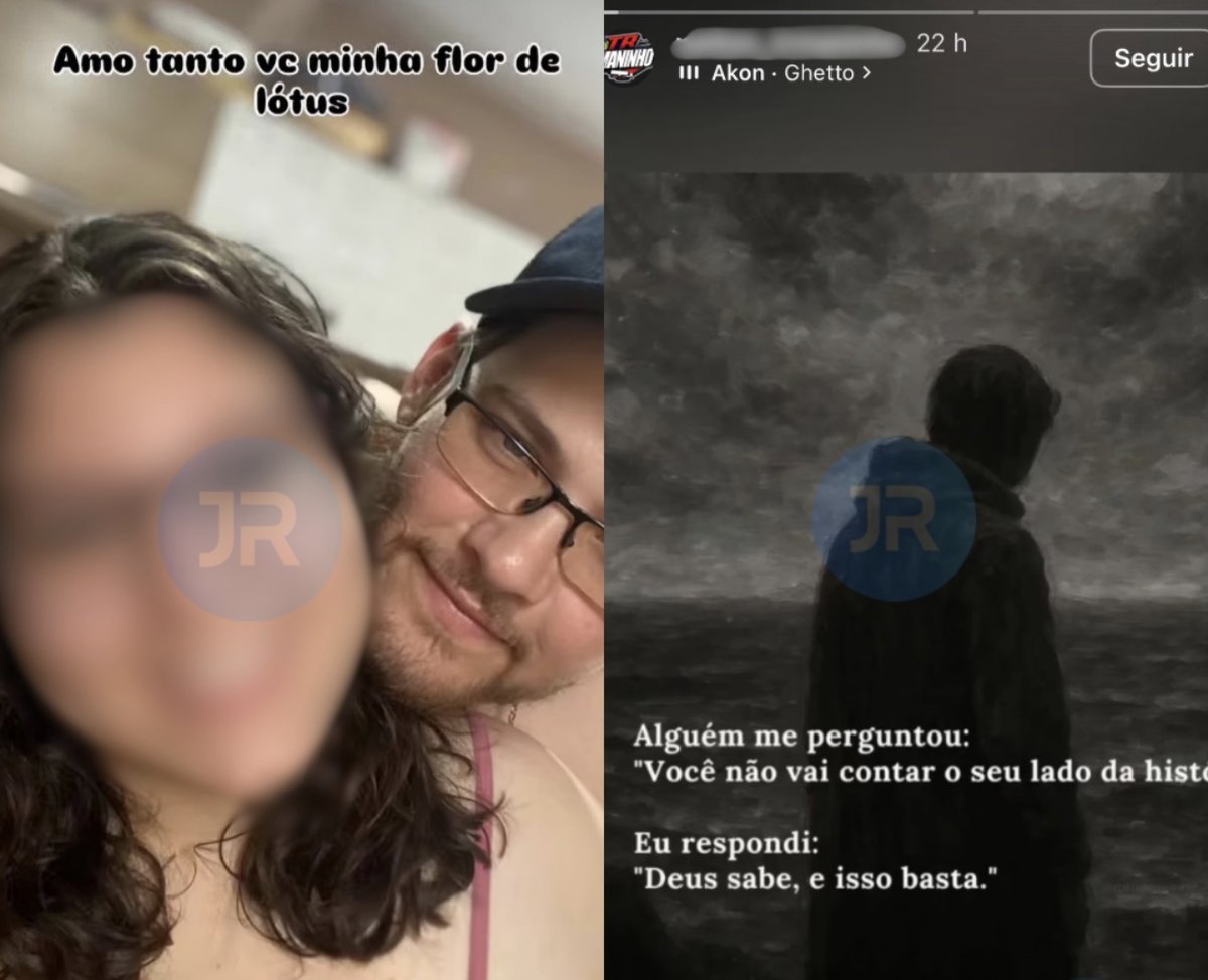 Publicacoes do marido nas redes sociais antes da prisao